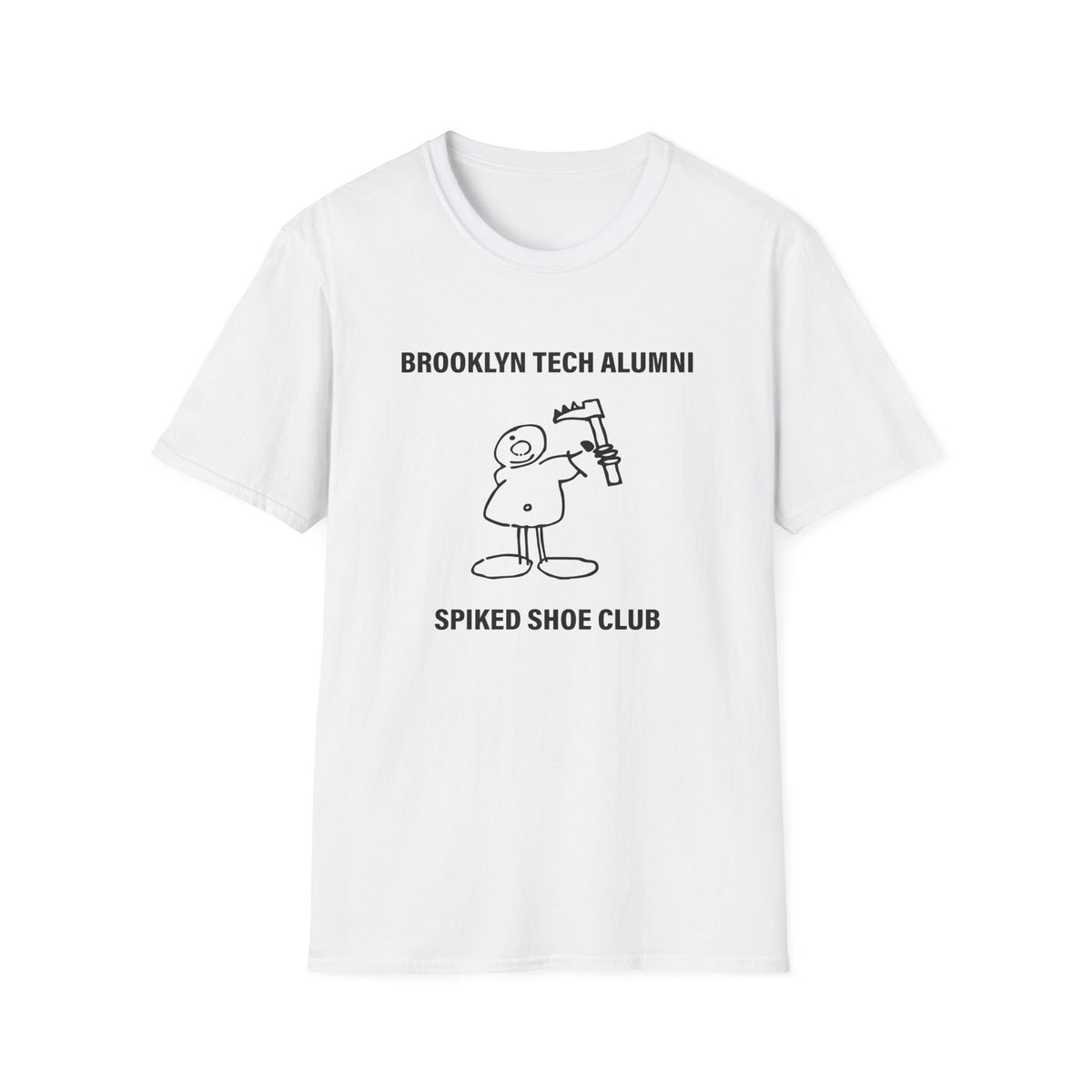 Brooklyn Tech Alumni Spiked Shoe Club - Softstyle T-Shirt