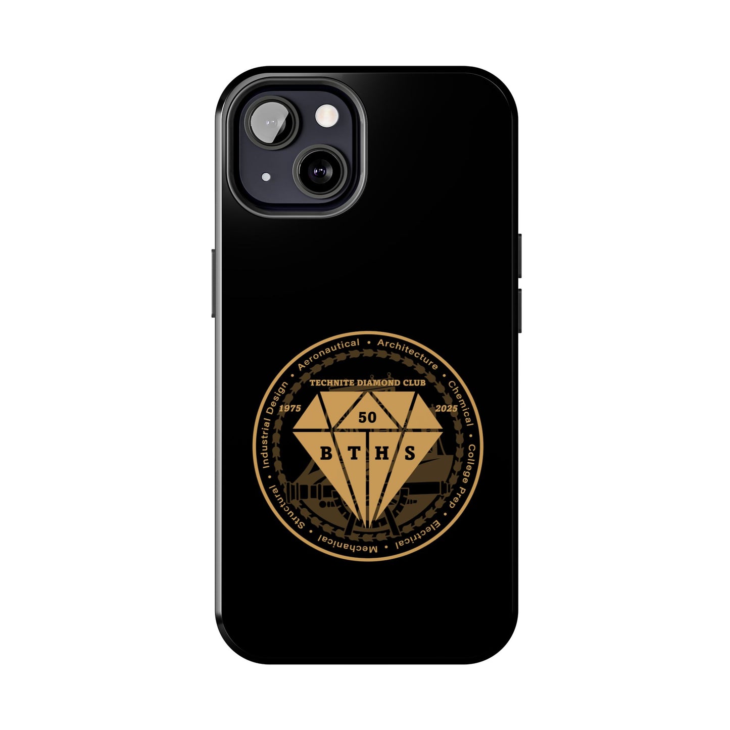 Class of 1975 Commemorative Tough Phone Cases - Black