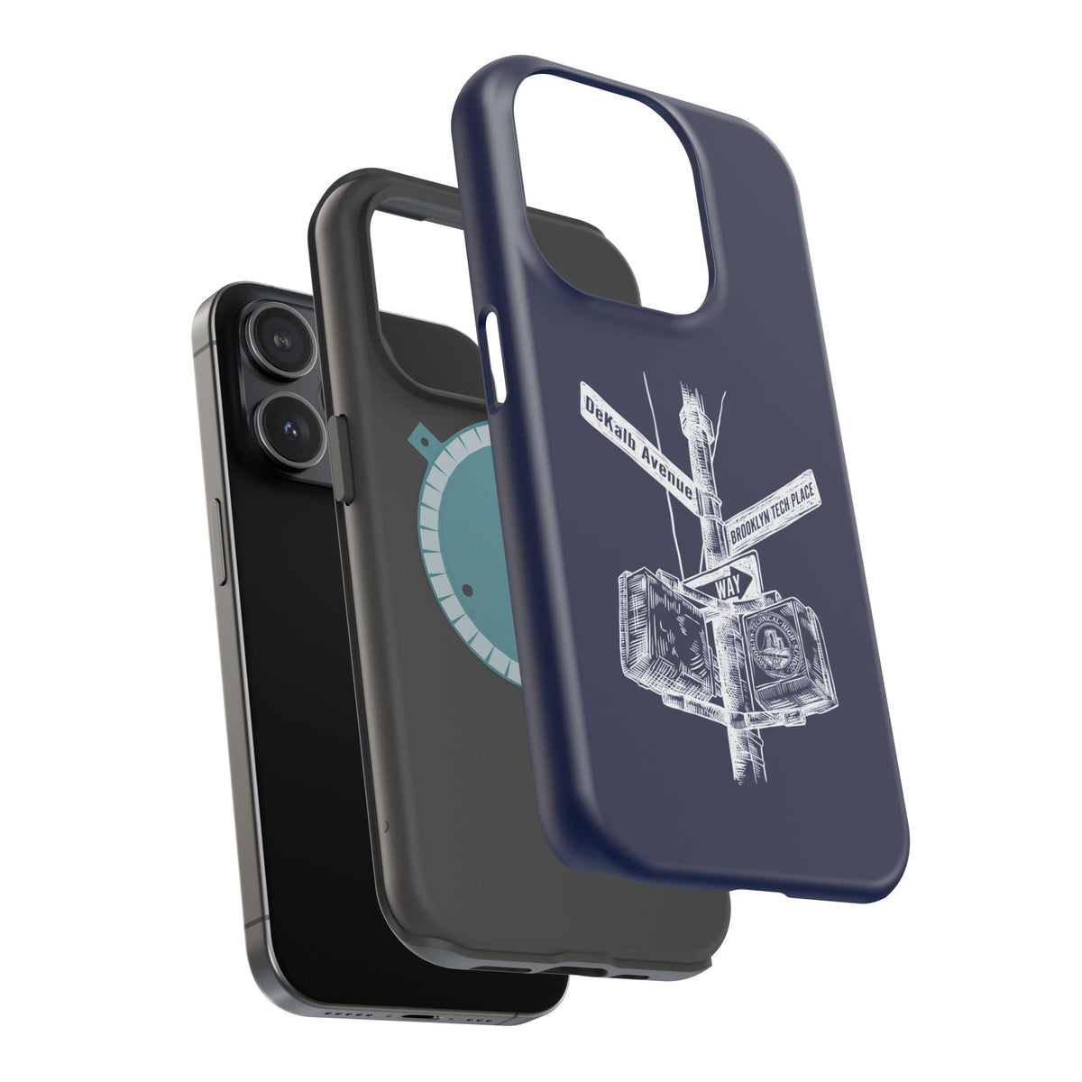Dekalb Avenue & Brooklyn Tech Pl Magnetic Phone Case