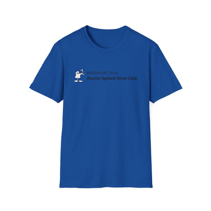 Brooklyn Tech Alumni Spiked Shoe Club Softstyle T-Shirt - Rectangular Logo