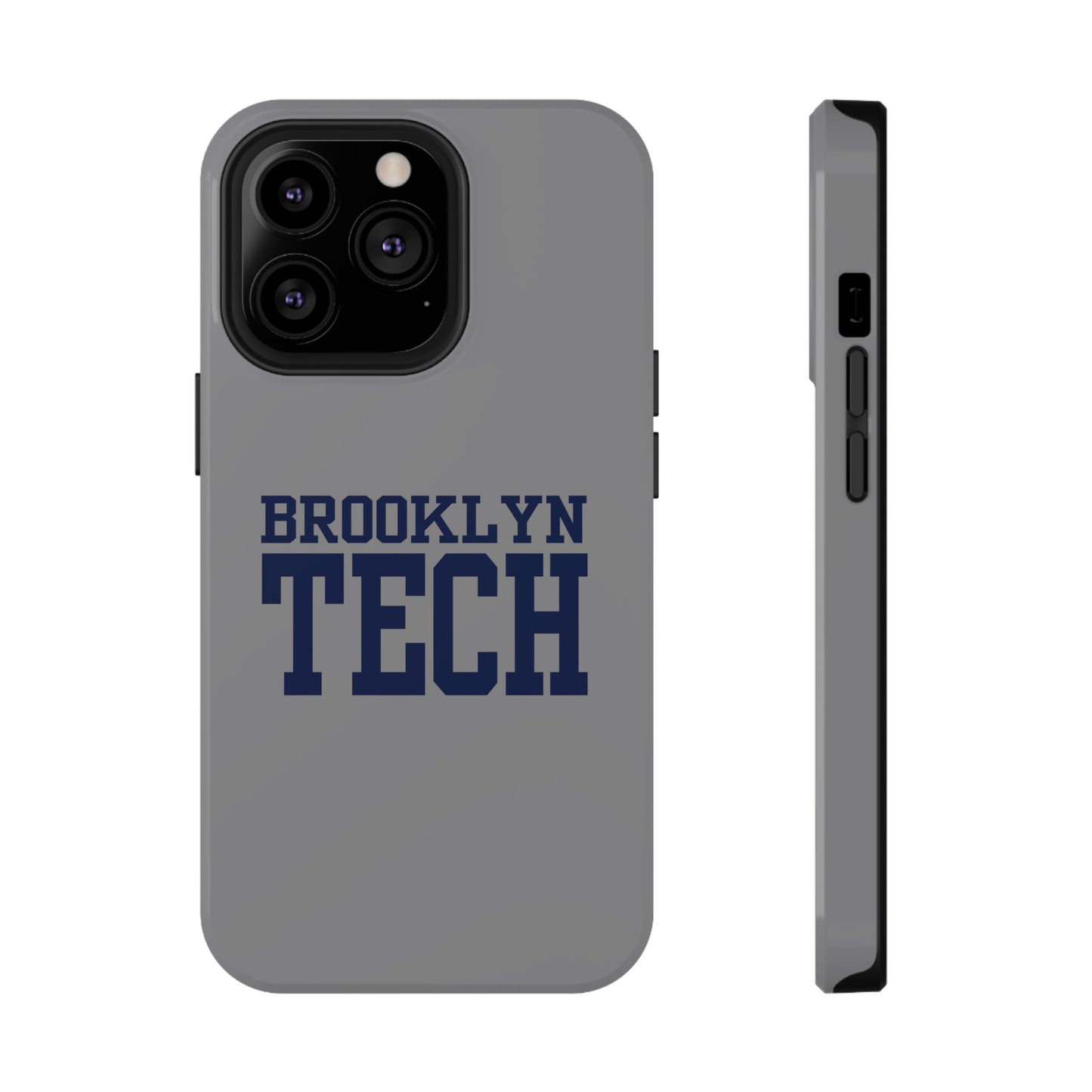 Brooklyn Tech - Impact-Resistant Phone Cases - Iphone Or Samsung - Gray