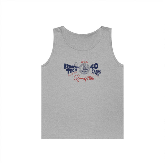 Class of 1986 Commemorative Unisex Heavy Cotton Tank Top