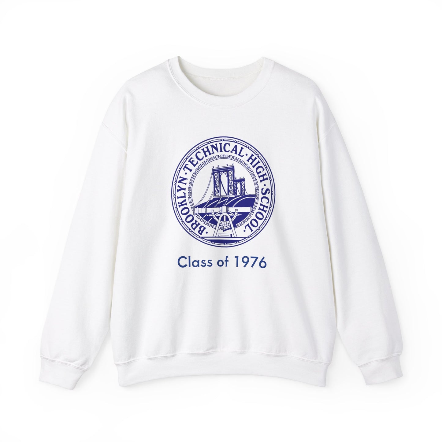 Classic Tech Seal - Men's Heavy Blend Crewneck Sweatshirt - Class Of 1976