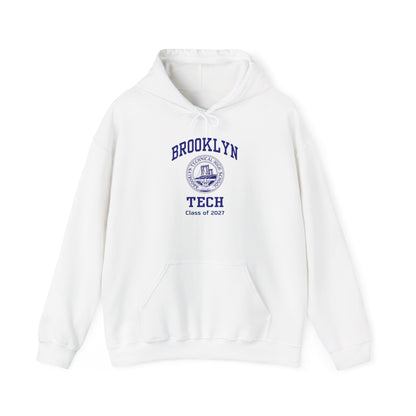 Brooklyn Tech Classic Logo - Men's Heavy Blend™ Hooded Sweatshirt - Class Of 2027