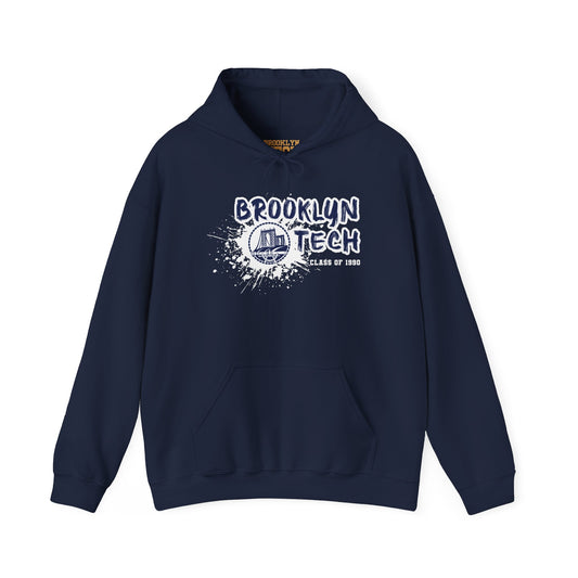 Class Of 1990 Commemorative Unisex Heavy Blend™ Hooded Sweatshirt - White Font