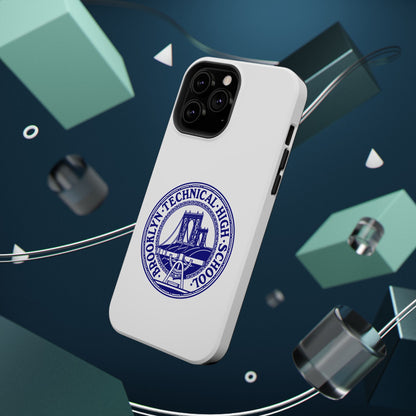 Classic Tech Seal - Impact-Resistant Phone Cases - Iphone Or Samsung - White