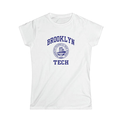 Classic Tech Logo - Ladies Softstyle T-Shirt