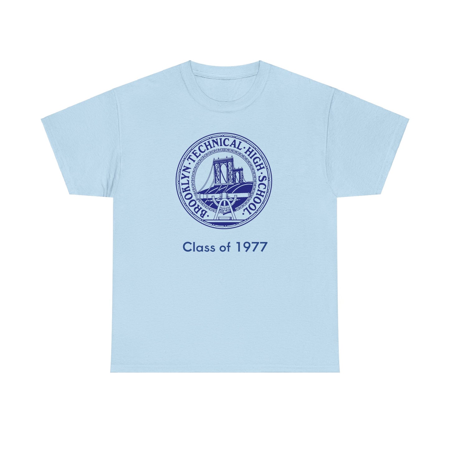 Classic Tech Seal - Men's Heavy Cotton T-Shirt - Class Of 1977