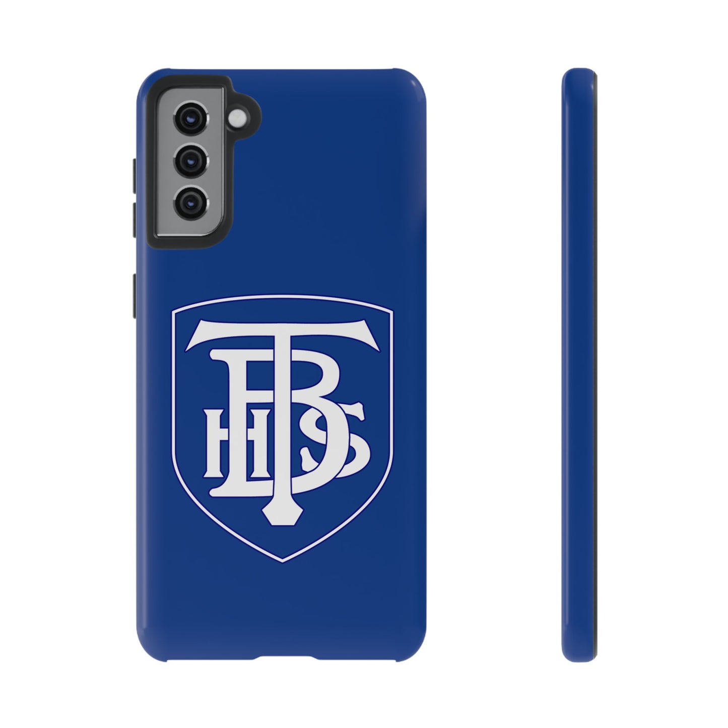 Stacked Logo - Tough Phone Cases - Navy