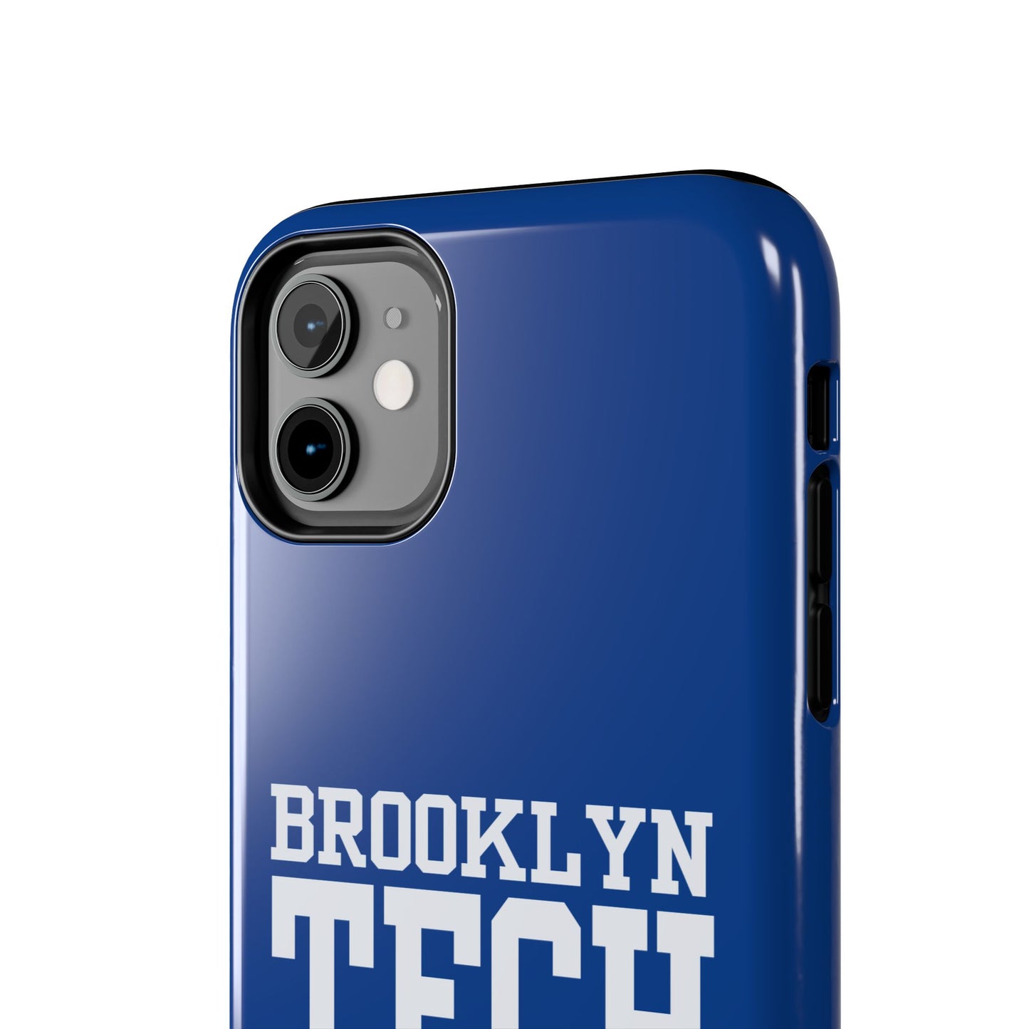 Brooklyn Tech Class of 1995 Tough Phone Case - Blue with white graphics