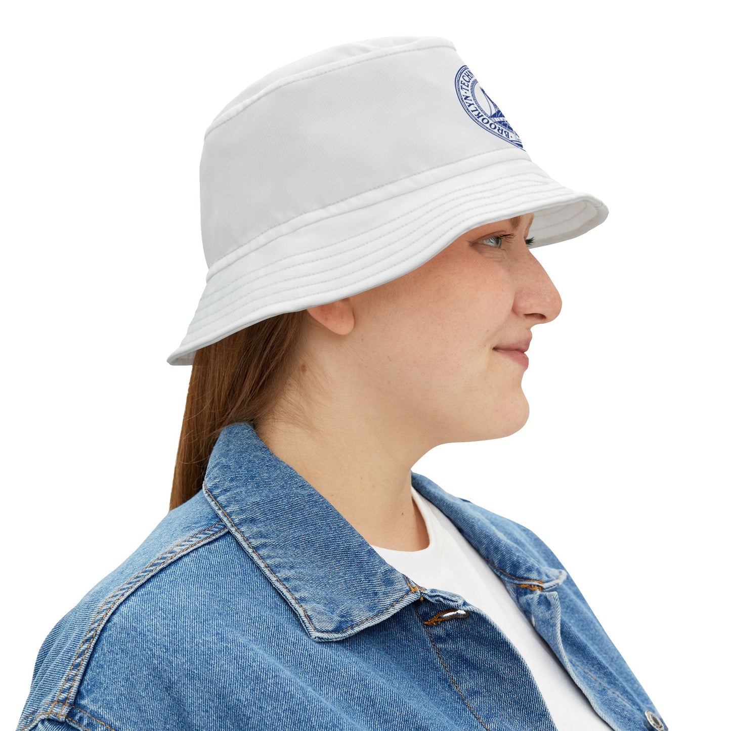 Classic Logo - Bucket Hat - White