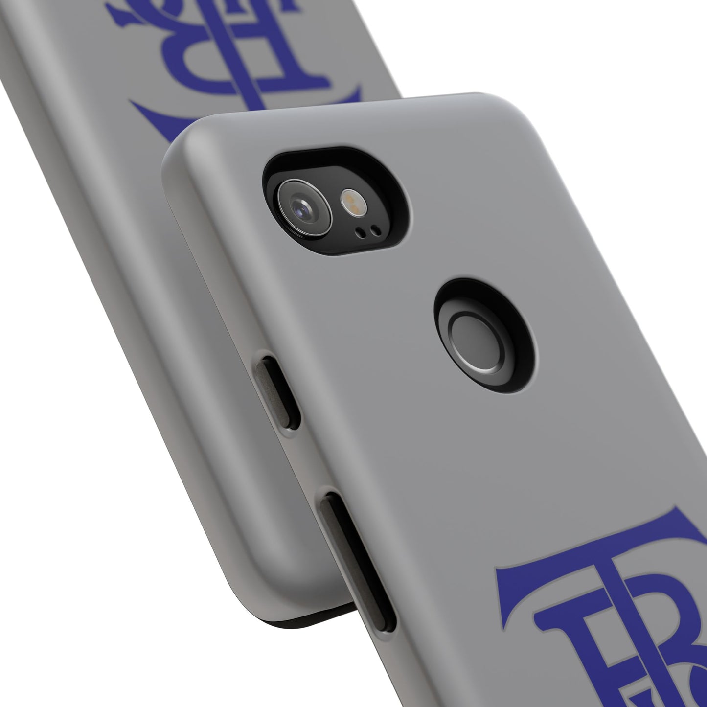 Stacked Logo - Tough Phone Cases - Gray - Google phones