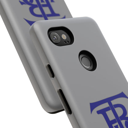 Stacked Logo - Tough Phone Cases - Gray - Google phones