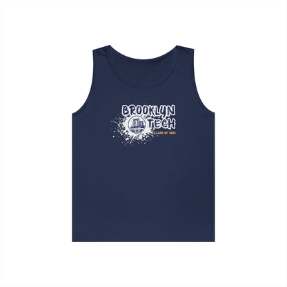 Class Of 1990 Commemorative Unisex Heavy Cotton Tank Top - Gold Font