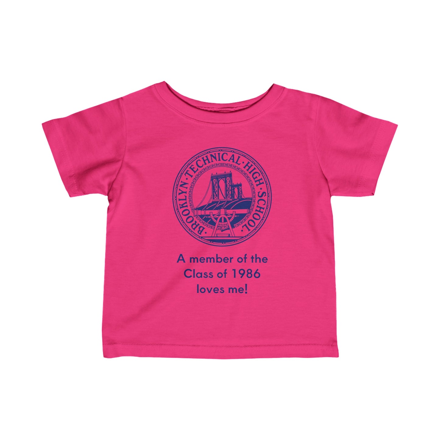 Family - Infant Fine Jersey T-Shirt - Class Of 1986