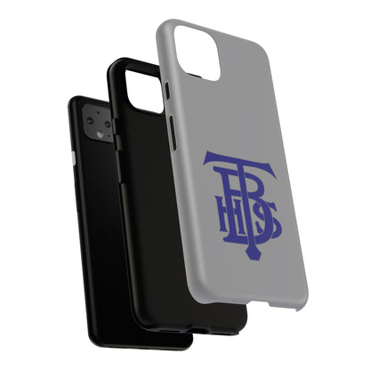 Stacked Logo - Tough Phone Cases - Gray - Google phones