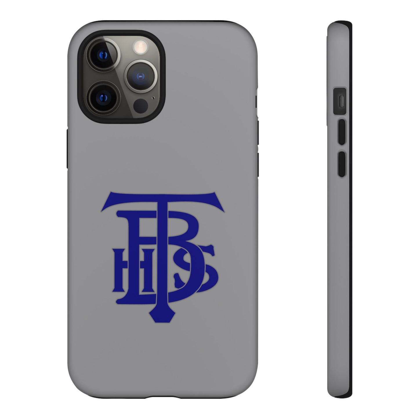 Stacked Logo - Tough Phone Cases - Gray - iPhones