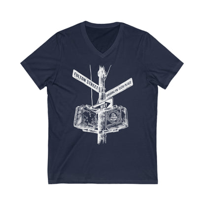 Boutique - Fulton St & Brooklyn Tech Pl - Men's V-Neck T-Shirt