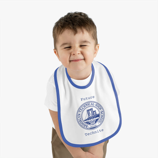 Family - Future Technite - Baby Contrast Trim Jersey Bib