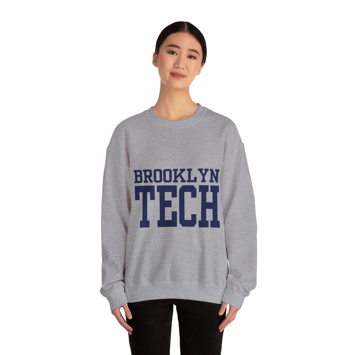 Classic Brooklyn Tech - Men's Heavy Blend Crewneck Sweatshirt