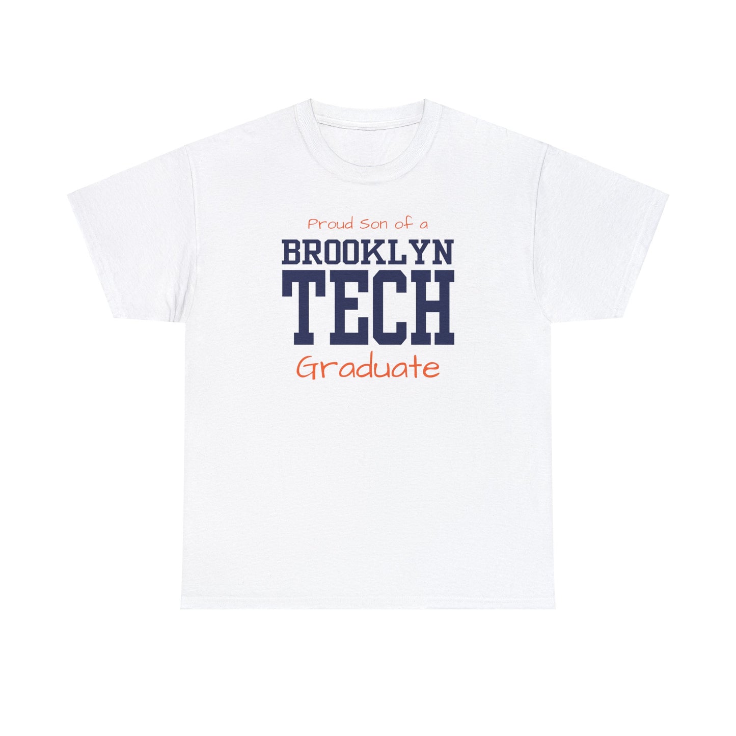 Family -  Proud Son Of A Tech Graduate - Men's Heavy Cotton T-Shirt