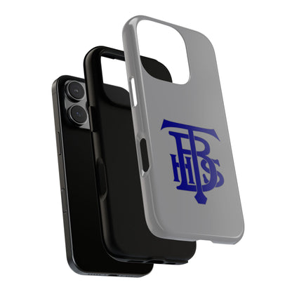 Stacked Logo - Tough Phone Cases - Gray - iPhones