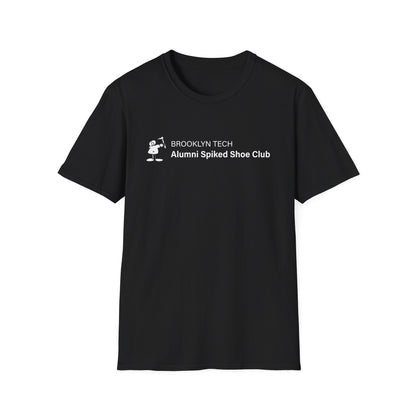 Brooklyn Tech Alumni Spiked Shoe Club Softstyle T-Shirt - Rectangular Logo