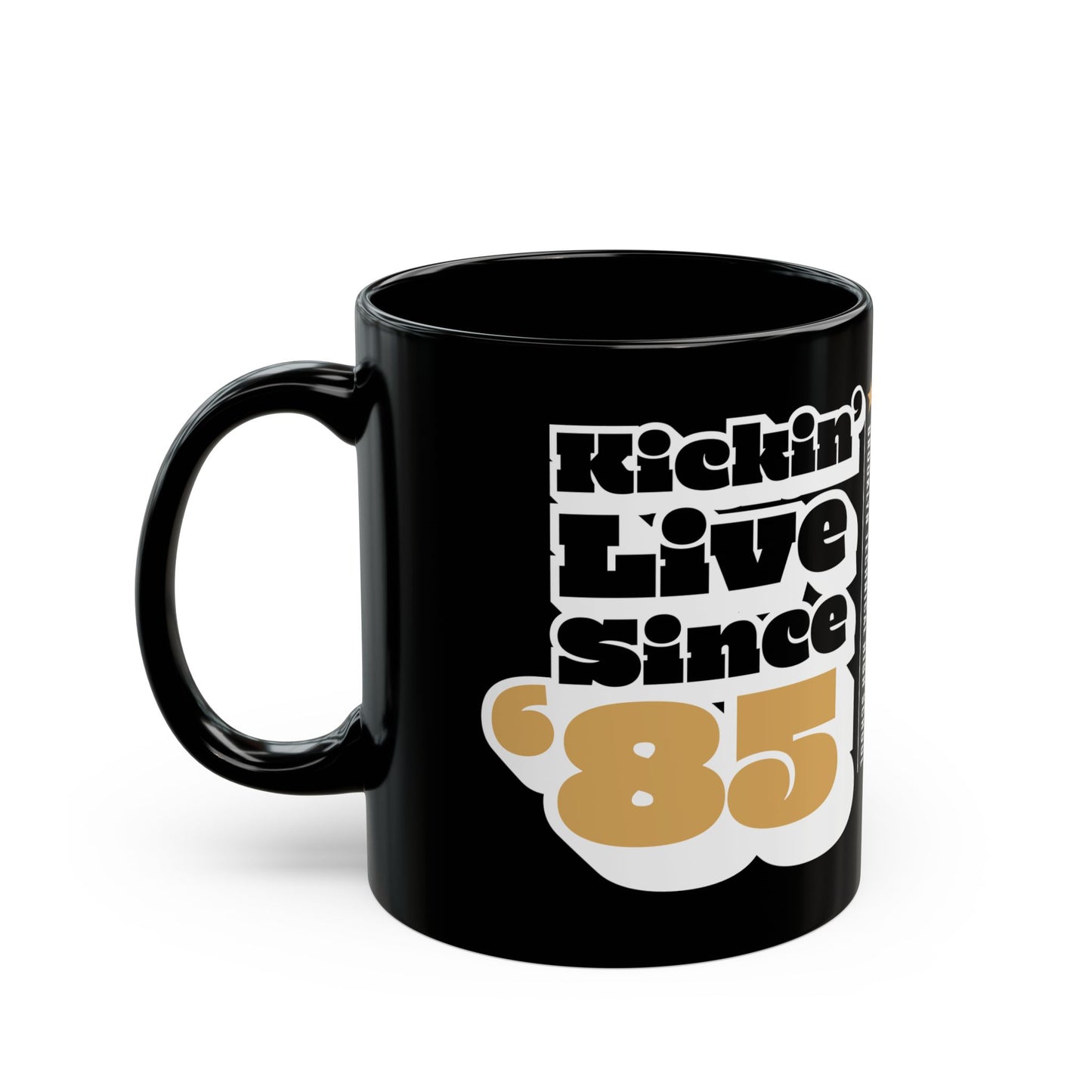 Class Of 1985 Commemorative Black Mug (11oz, 15oz)