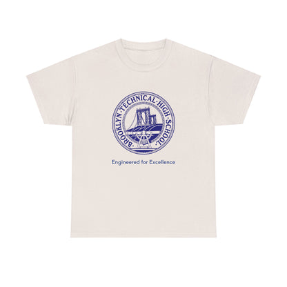 Classic Tech Seal - "engineered For Excellence" - Men's Heavy Cotton T-Shirt