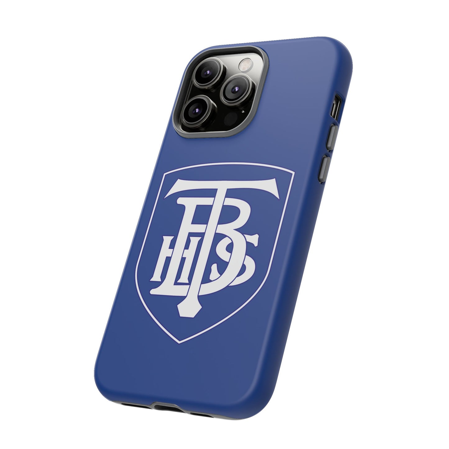 Stacked Logo - Tough Phone Cases - Navy