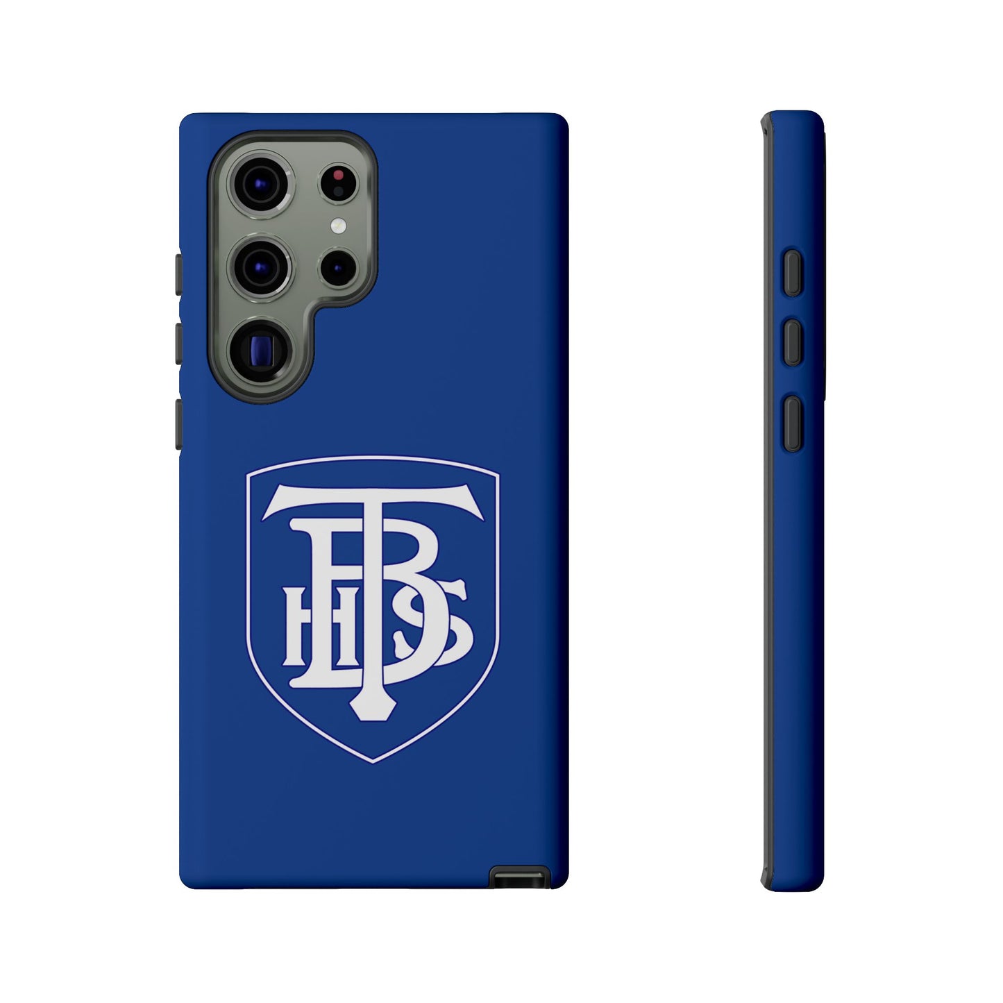 Stacked Logo - Tough Phone Cases - Navy