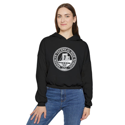 Classic Tech Logo - Ladies' Cinched Bottom Hoodie
