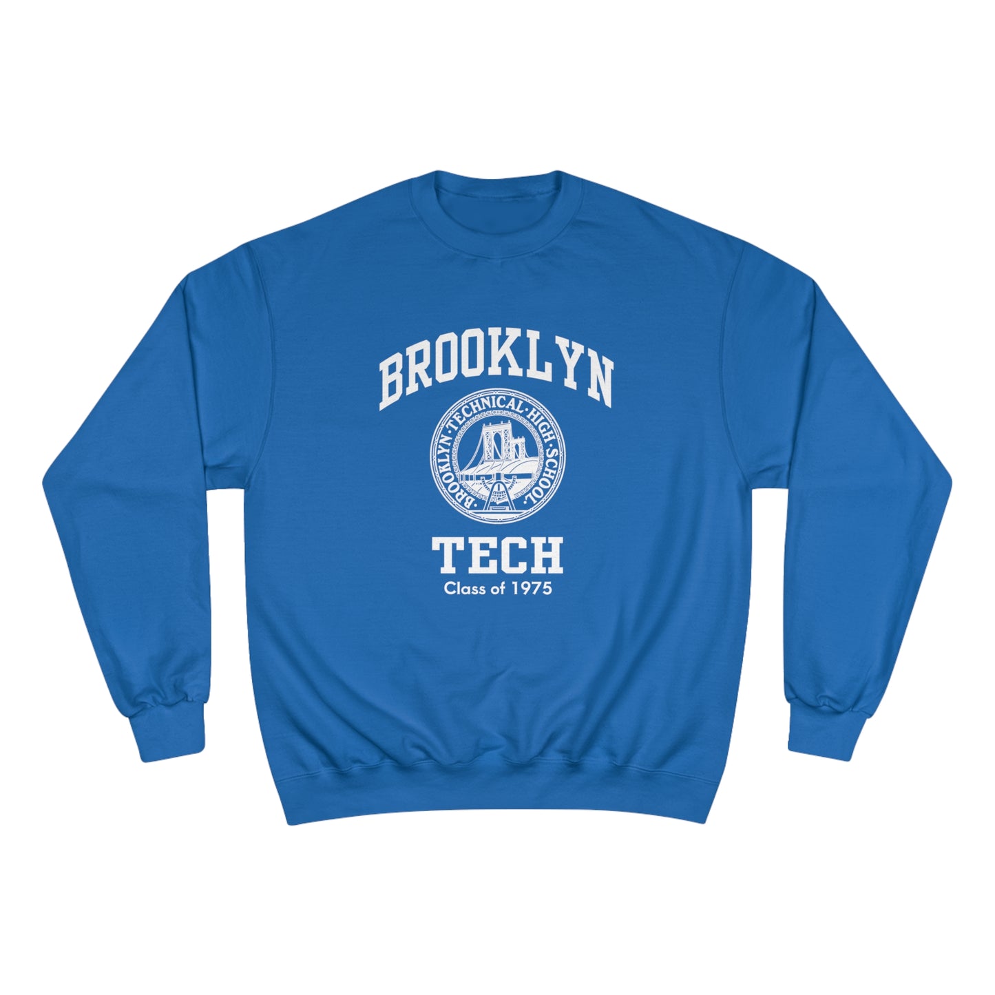 Brooklyn Tech Classic Logo - Champion Hoodie - Class of 1975