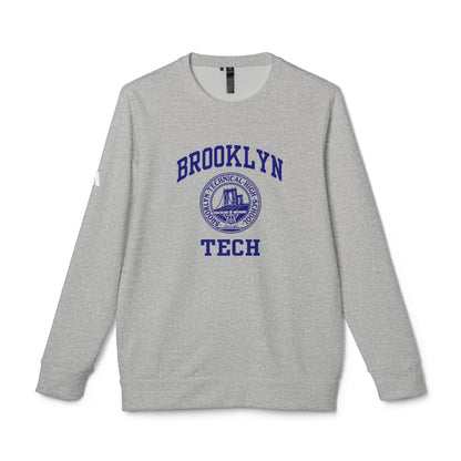 Brooklyn Tech Classic Logo adidas Unisex Fleece Crewneck Sweatshirt