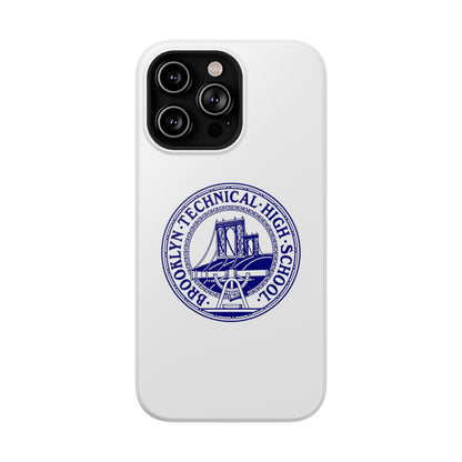 Classic Tech Seal - Impact-Resistant Phone Cases - Iphone Or Samsung - White