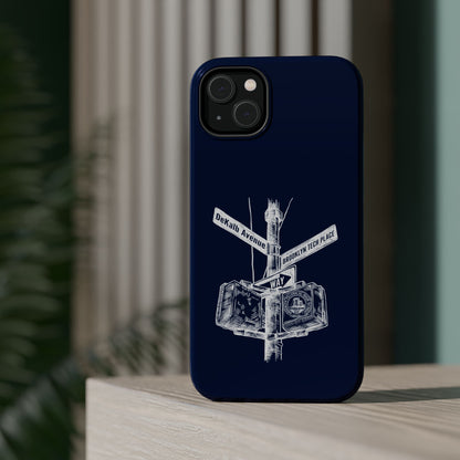Dekalb Avenue & Brooklyn Tech Pl Magnetic Phone Case