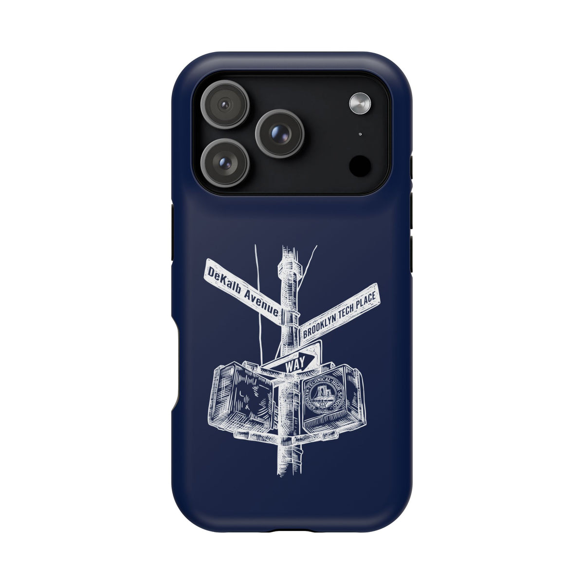 Dekalb Avenue & Brooklyn Tech Pl Magnetic Phone Case