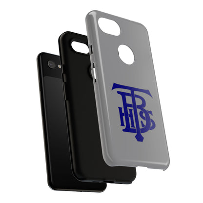 Stacked Logo - Tough Phone Cases - Gray - Google phones
