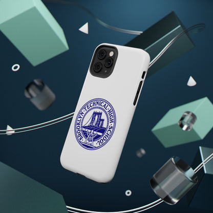 Classic Tech Seal - Impact-Resistant Phone Cases - Iphone Or Samsung - White