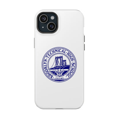 Classic Tech Seal - Impact-Resistant Phone Cases - Iphone Or Samsung - White