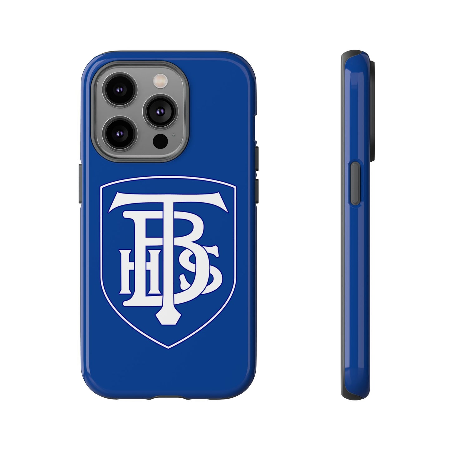 Stacked Logo - Tough Phone Cases - Navy