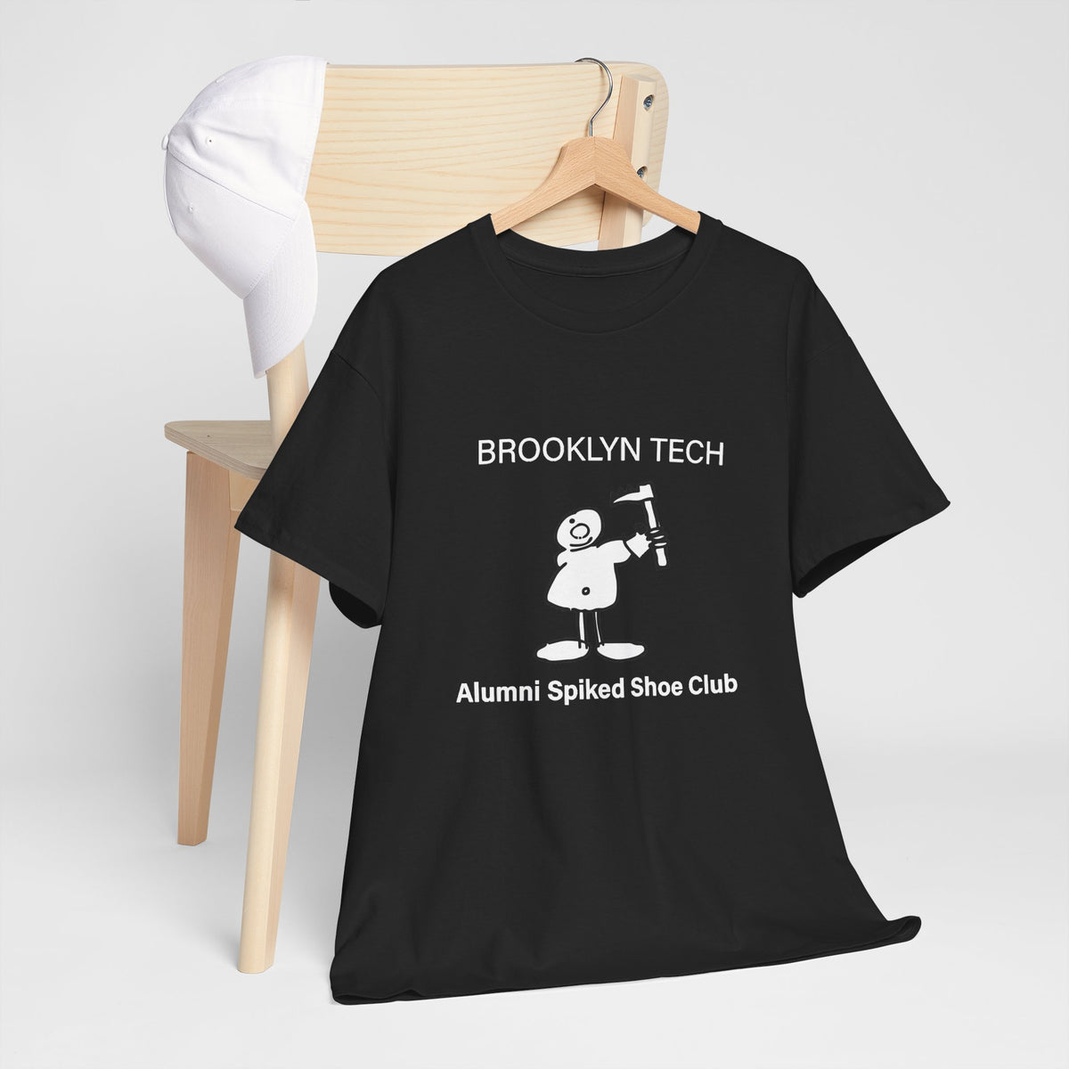 Brooklyn Tech "Alumni Spiked Shoe Club" Heavy Cotton T-Shirt
