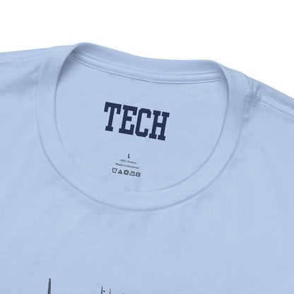 Boutique - DeKalb Ave & Brooklyn Tech Pl - Men's Jersey Short Sleeve T-Shirt - Black Graphic