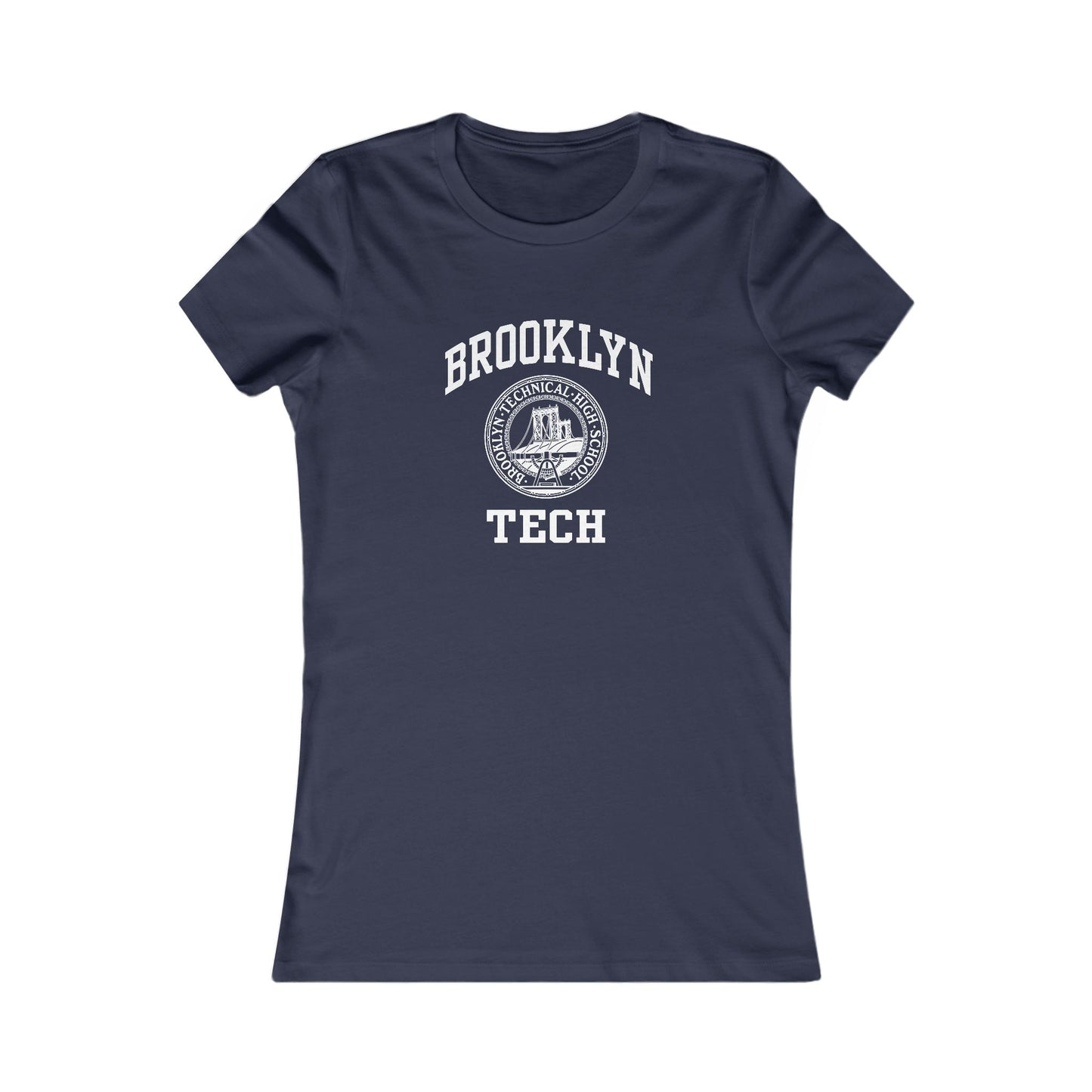 Classic Logo with Brooklyn Tech Ladies' Favorite T-Shirt - Bella+Canvas