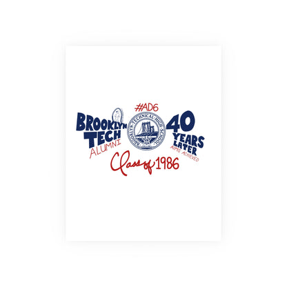 Class of 1986 Poster