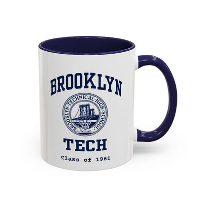 Brooklyn Tech Coffee Mug — Class of 1961 Accent Ceramic Mug (11/15oz)