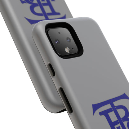 Stacked Logo - Tough Phone Cases - Gray - Google phones