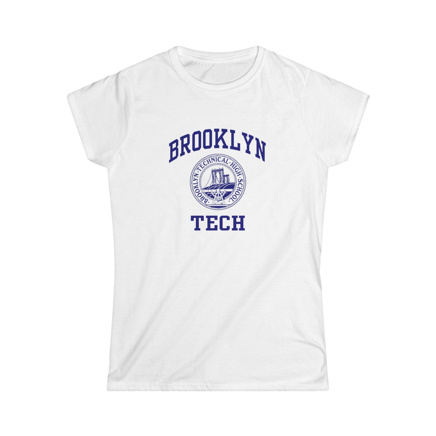 Classic Tech Logo - Ladies Softstyle T-Shirt - Class Of 2024