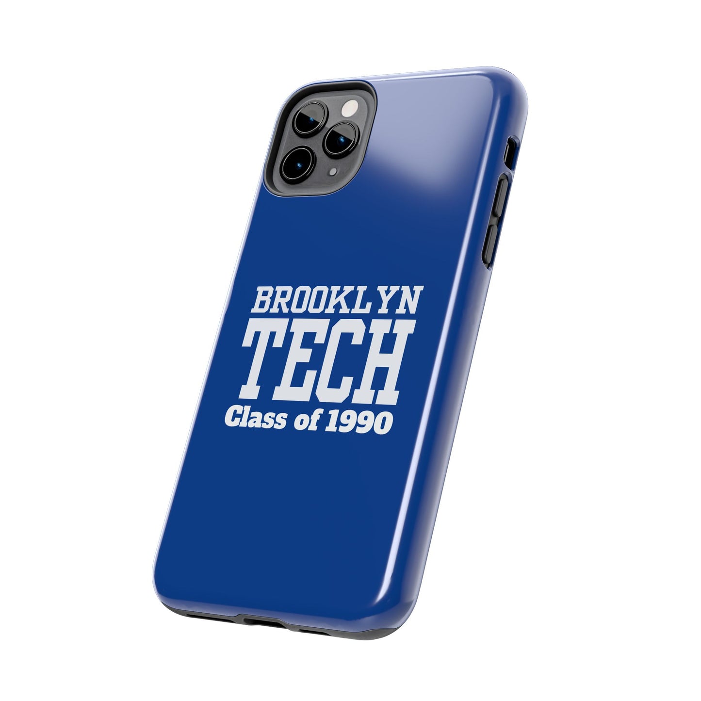 Brooklyn Tech Class Of 1990 Tough Phone Case - Blue