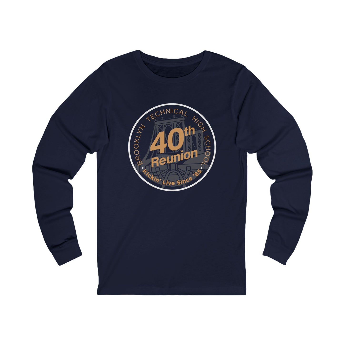 Class Of 1985 Commemorative Unisex Jersey Long Sleeve T-Shirt - 40th Reunion